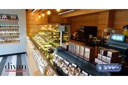 Divan Anatolium's pastry and chocolate showcases manufactured by S2000