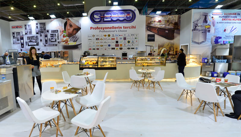 İbatech 2018 Fuarında S2000 Endüstriyel Mutfak Standı İbatech 2018 Fuarında S2000 Standı