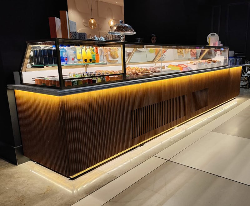 Refrigerated Chocolate Showcase